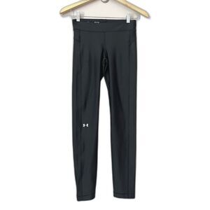 Under Armour Heat Gear Legging Black Small Workout Gym Compression Fitness